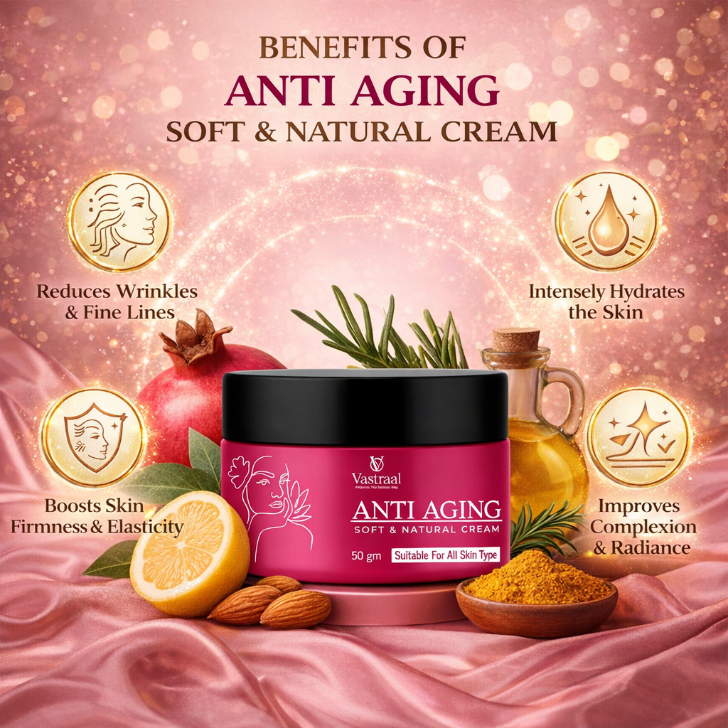 Anti-Aging Moisturizing Cream – Deep Hydration, Natural Glow & Wrinkle Care
