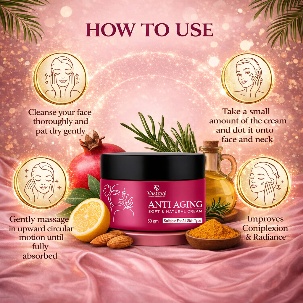 Anti-Aging Moisturizing Cream – Deep Hydration, Natural Glow & Wrinkle Care