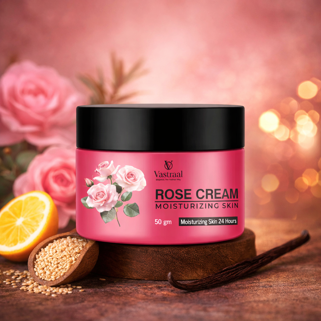 Rose Moisturizing Cream – Deep Hydration for Soft, Glowing & Sensitive Skin